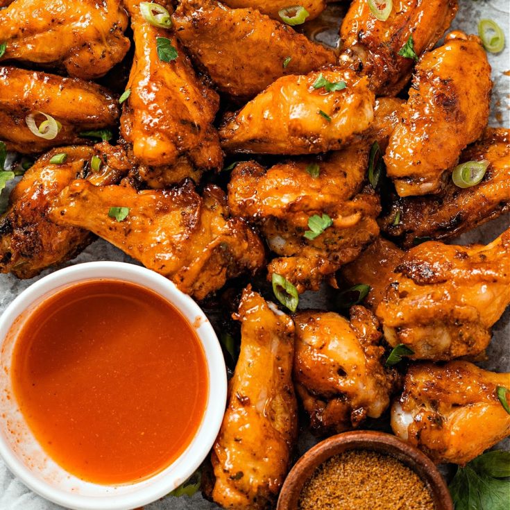 Crispy Hot Honey Old Bay Wings Blackpeoplesrecipes