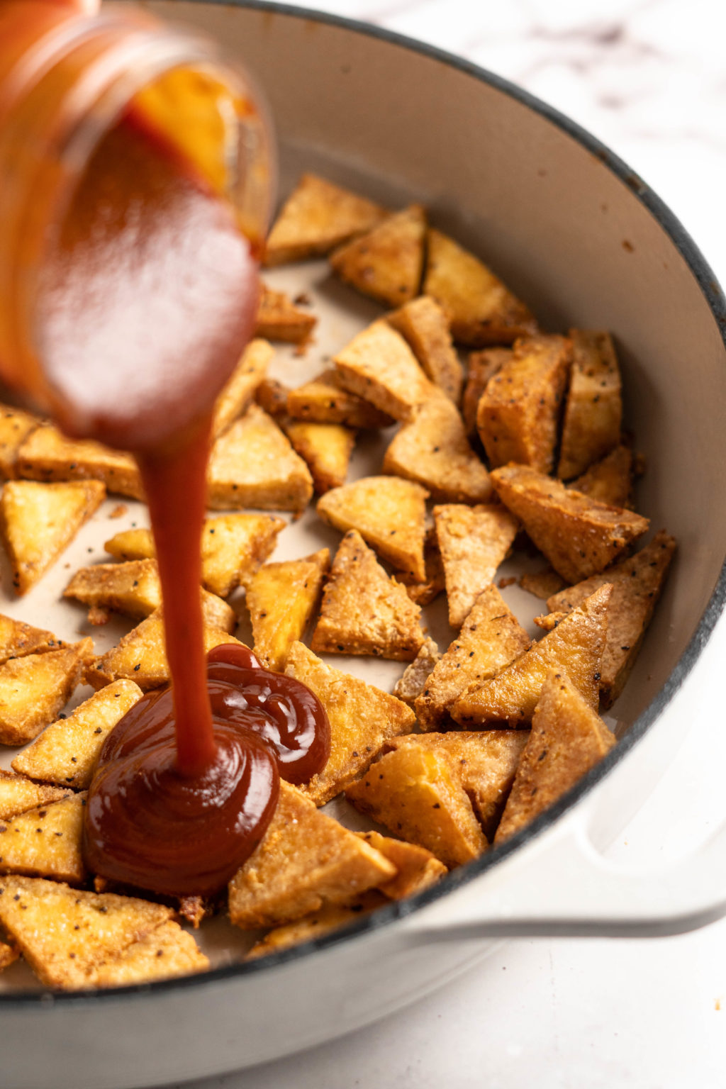 BBQ Tofu (Southern Style) - blackpeoplesrecipes.com
