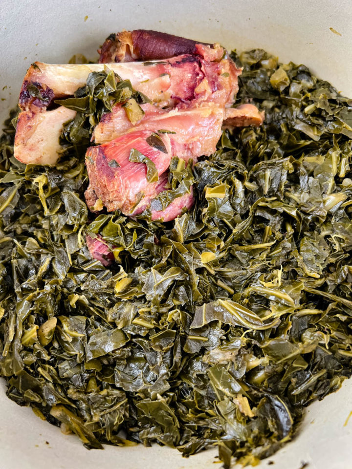 Easy Collard Greens With Ham Hocks