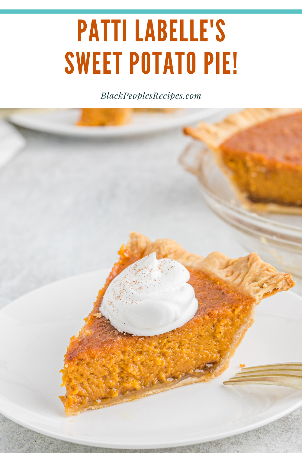 Patti Labelle's Sweet Potato Pie (Southern done right ...