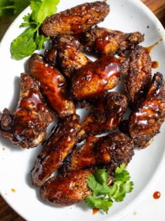 Jerk Chicken Wings with Guava Sauce