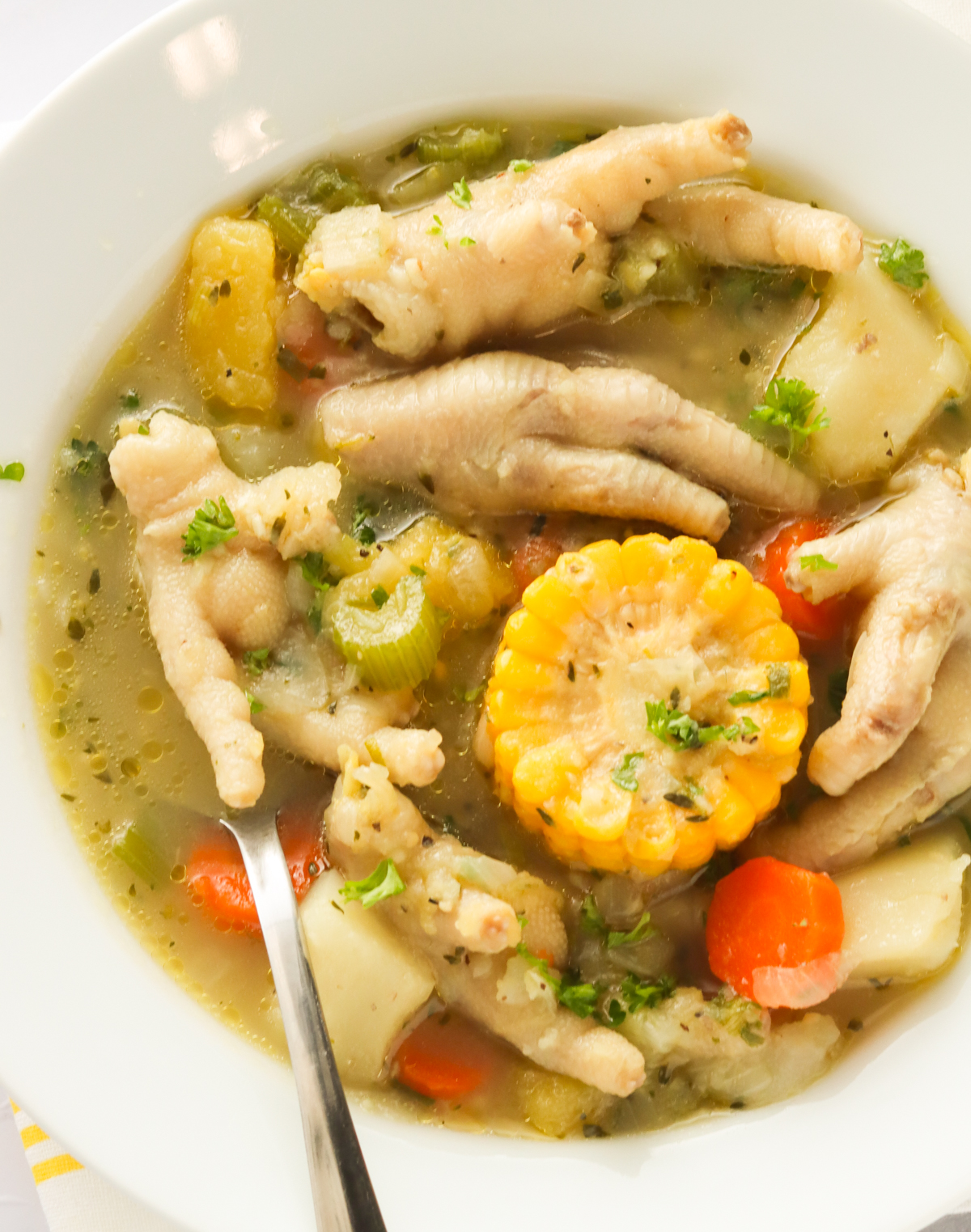 Chicken Feet Soup Blackpeoplesrecipes