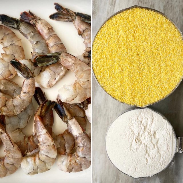 Southern Cornmeal Fried Shrimp - blackpeoplesrecipes.com