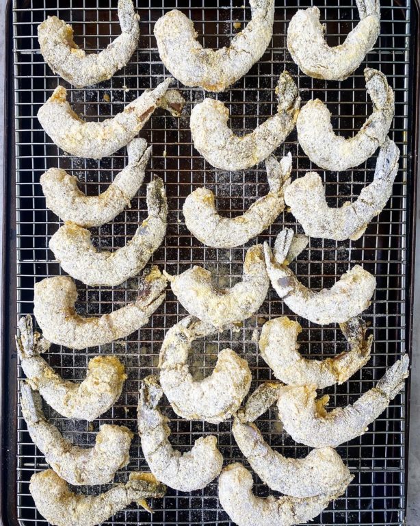 Southern Cornmeal Fried Shrimp - blackpeoplesrecipes.com