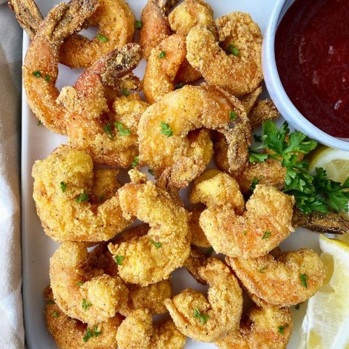 Southern Cornmeal Fried Shrimp - blackpeoplesrecipes.com