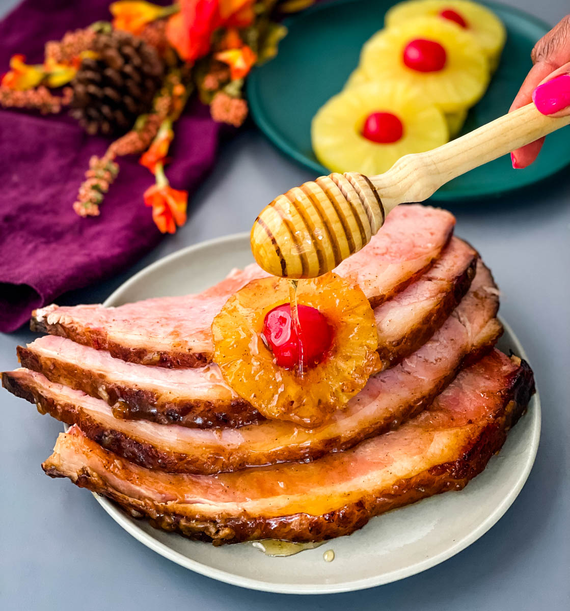 Air Fryer Holiday Ham - My Forking Life