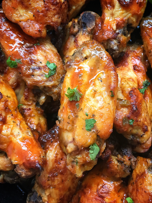 Chicken Recipes - Baked Chicken Wings - blackpeoplesrecipes.com