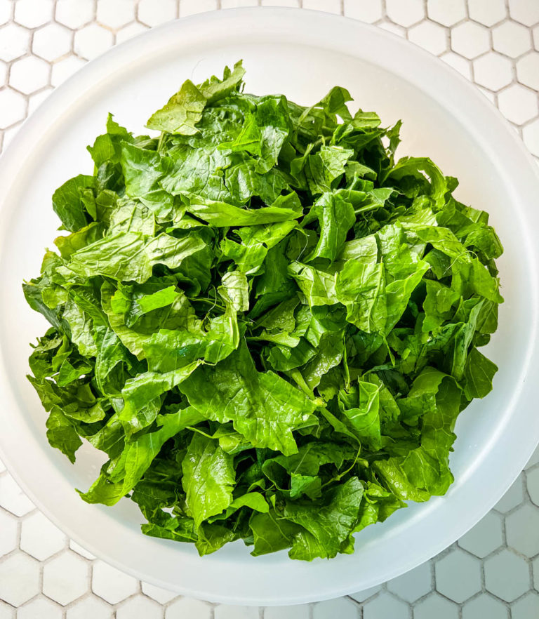 Turnip Greens Recipe Blackpeoplesrecipes Com   Southern Turnip Collard Greens Recipe 4 1 1 768x882 