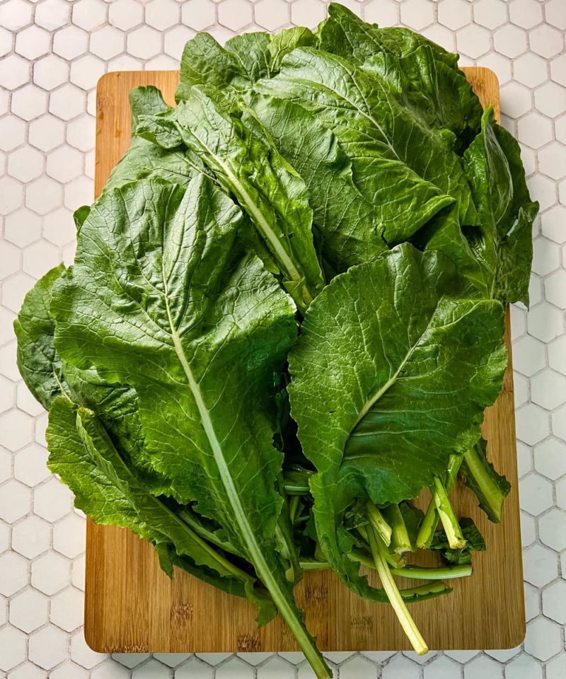 Turnip Greens Recipe Blackpeoplesrecipes Com   Southern Turnip Collard Greens Recipe 5 1 1 800x960 