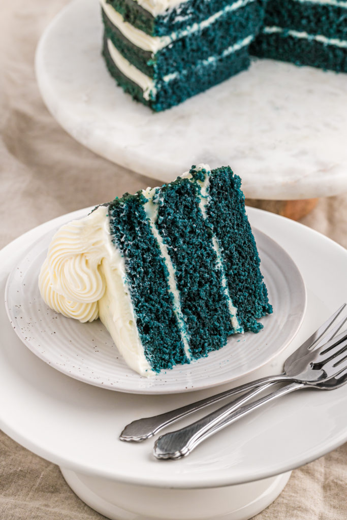 Blue Velvet Cake Recipe - blackpeoplesrecipes.com