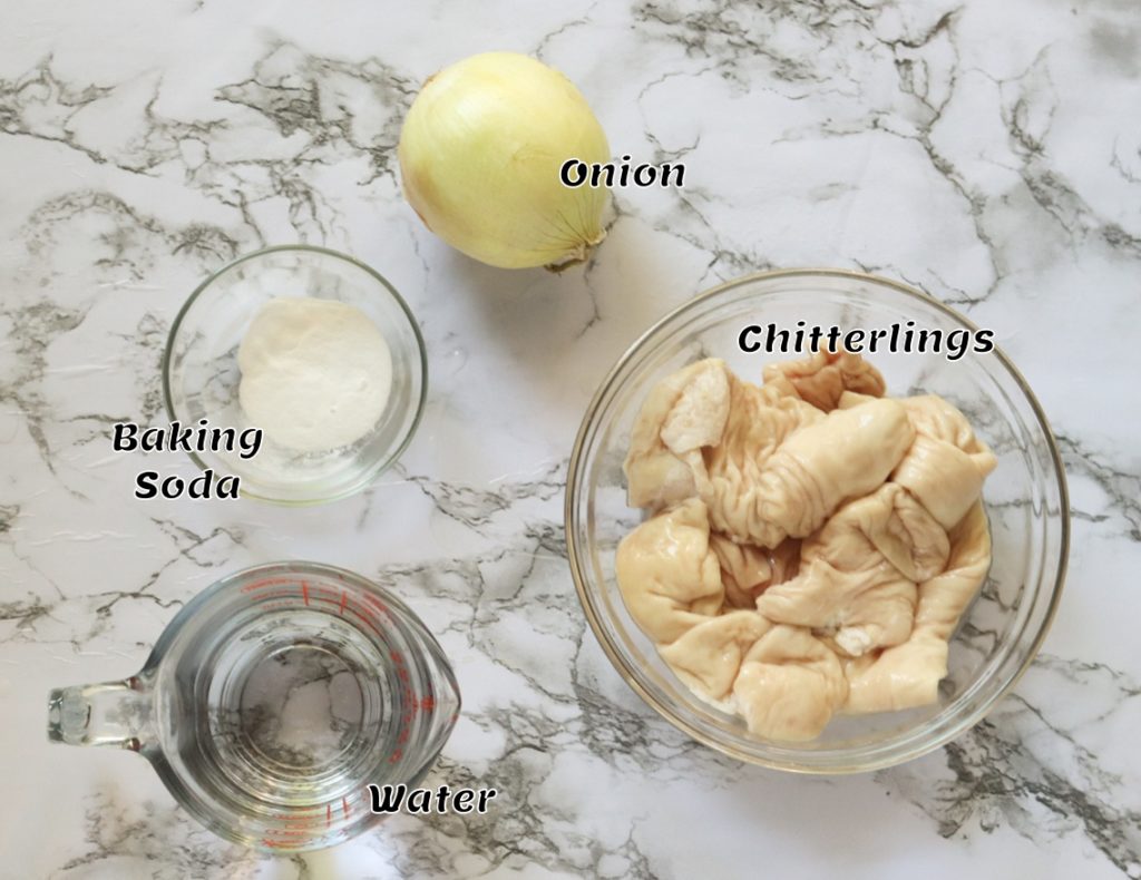 What you need to properly clean chitlins