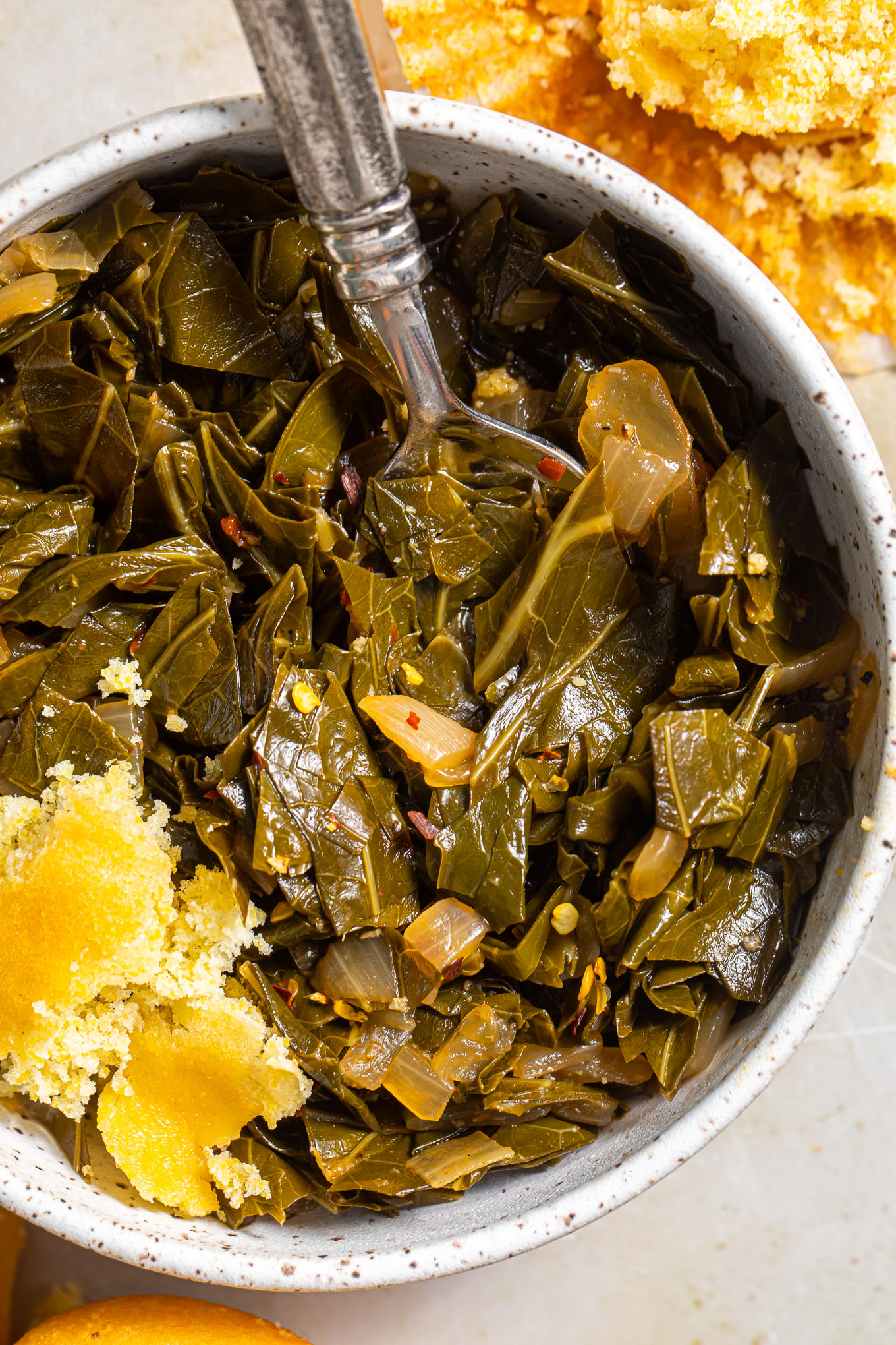 Southern Crockpot Collard Greens - Grilled Cheese Social