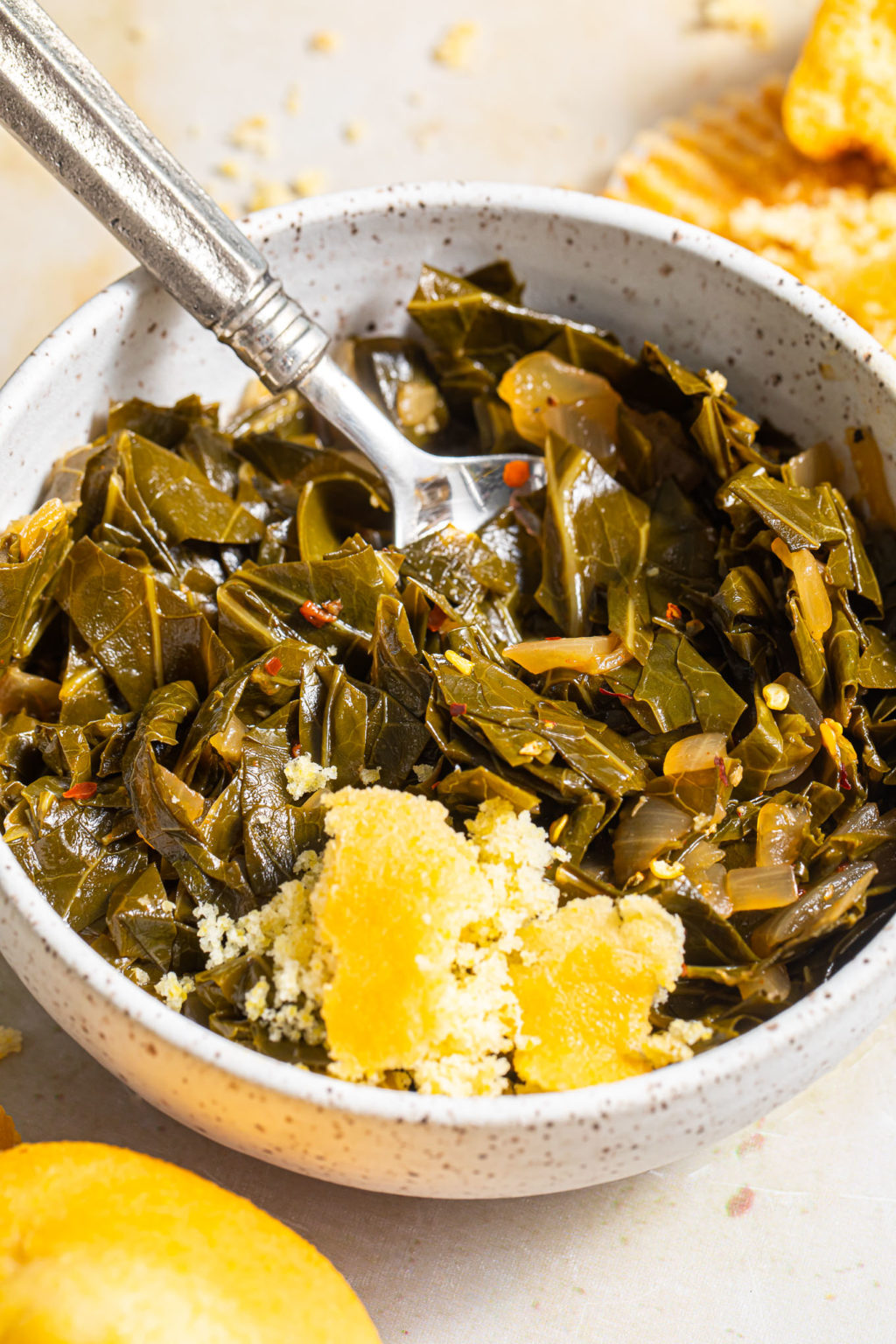 Smoky Vegan Collard Greens Black People S Recipes   DK6A2032 1024x1536 