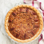 A whole Southern pecan pie