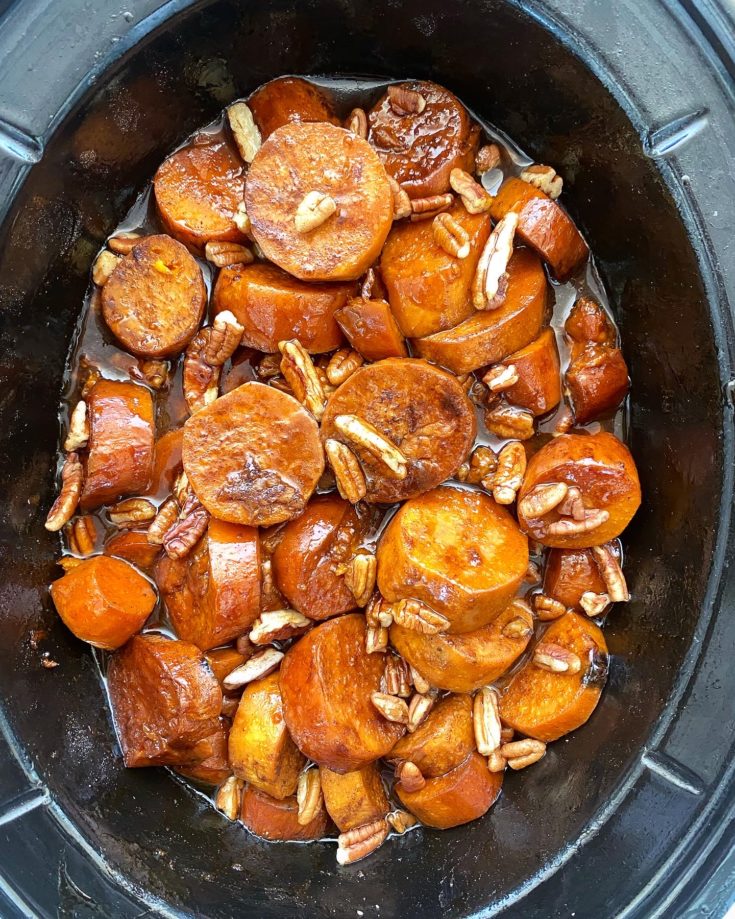 Slow Cooker Sweet Potatoes - blackpeoplesrecipes.com