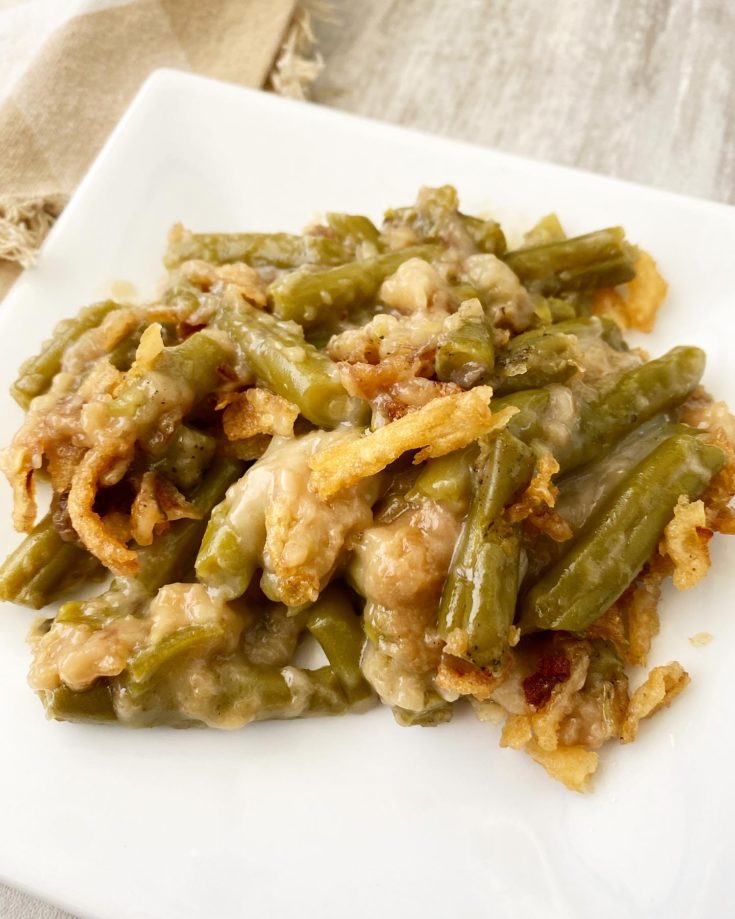Slow Cooker Green Bean Casserole