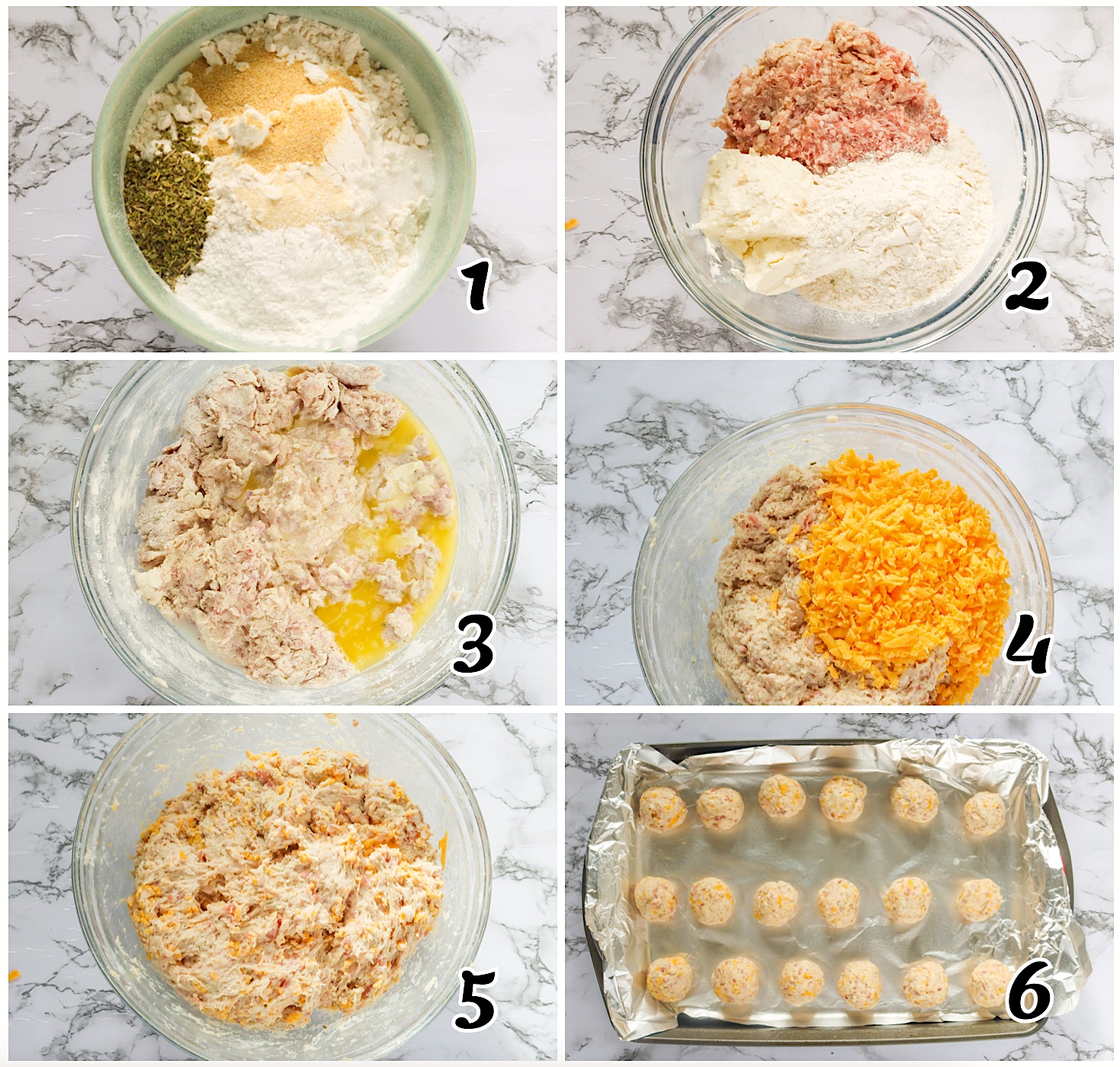 Sausage Balls - blackpeoplesrecipes.com