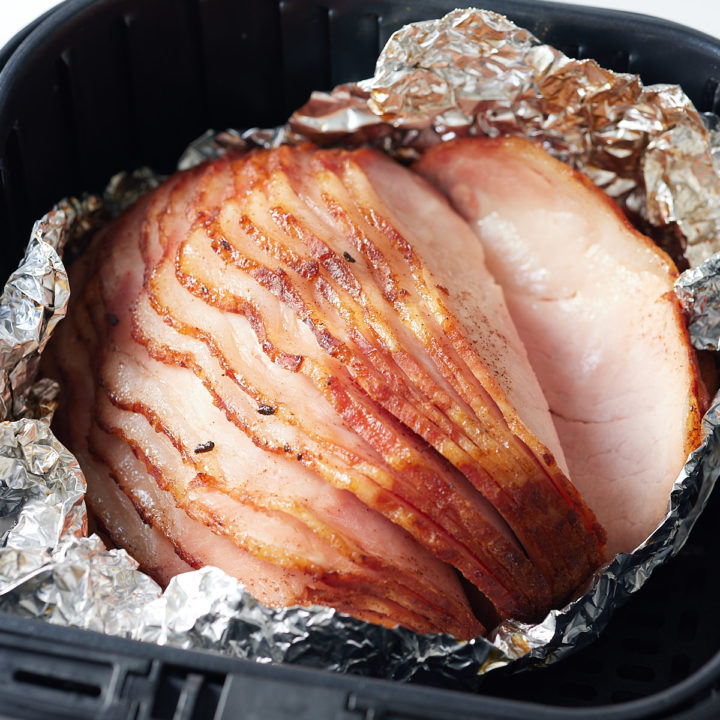 Air Fryer Ham - blackpeoplesrecipes.com