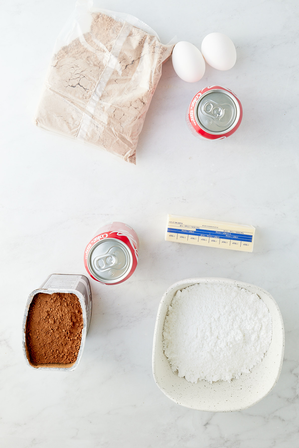 ingredients for coca cola cake