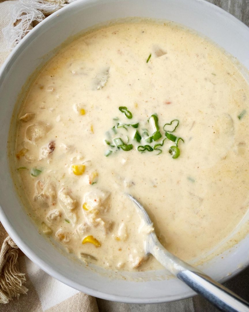 Corn & Crab Bisque - blackpeoplesrecipes.com