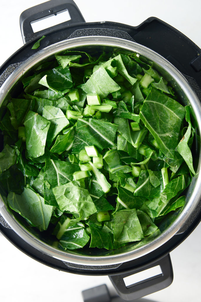 collard greens in instant pot insert