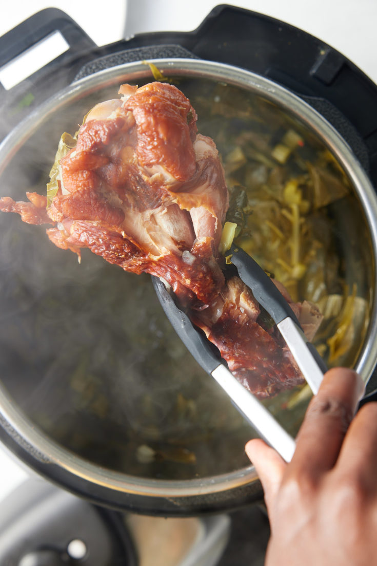 Instant Pot Collard Greens - blackpeoplesrecipes.com