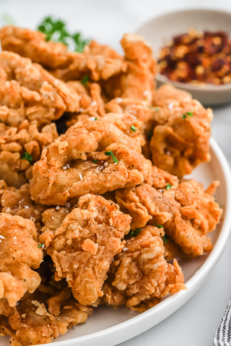 Fried Oyster Mushrooms Recipe
