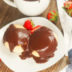 Decadent chocolate gravy and biscuits for a special treat
