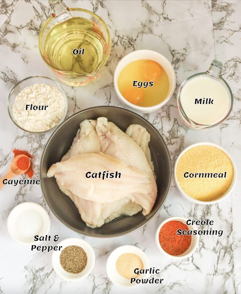 Fried Catfish Nuggets