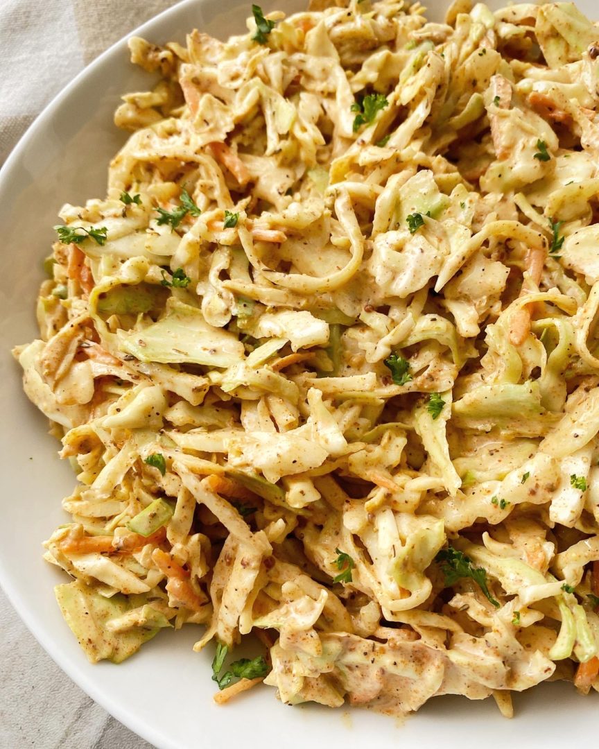 Easy Cajun Coleslaw