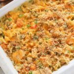 Tuna noodle casserole for a quick and tasty dinner