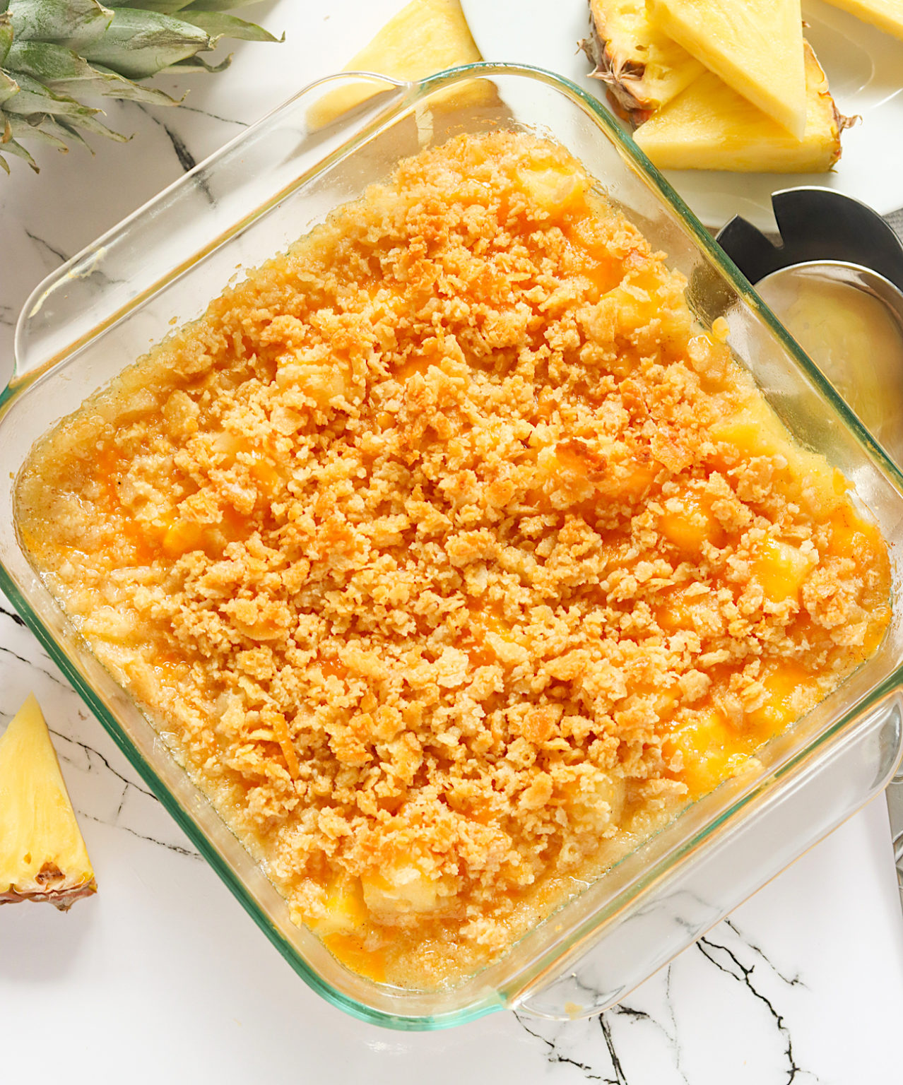 Pineapple Casserole - blackpeoplesrecipes.com