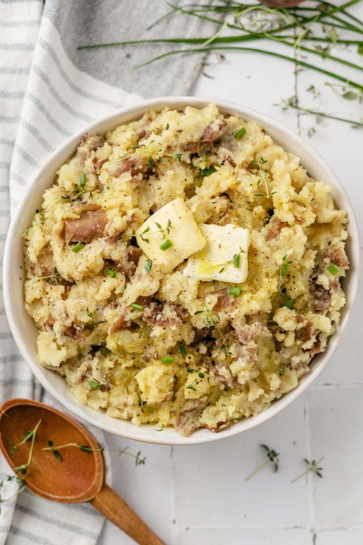 Mashed Potatoes with Red Skin