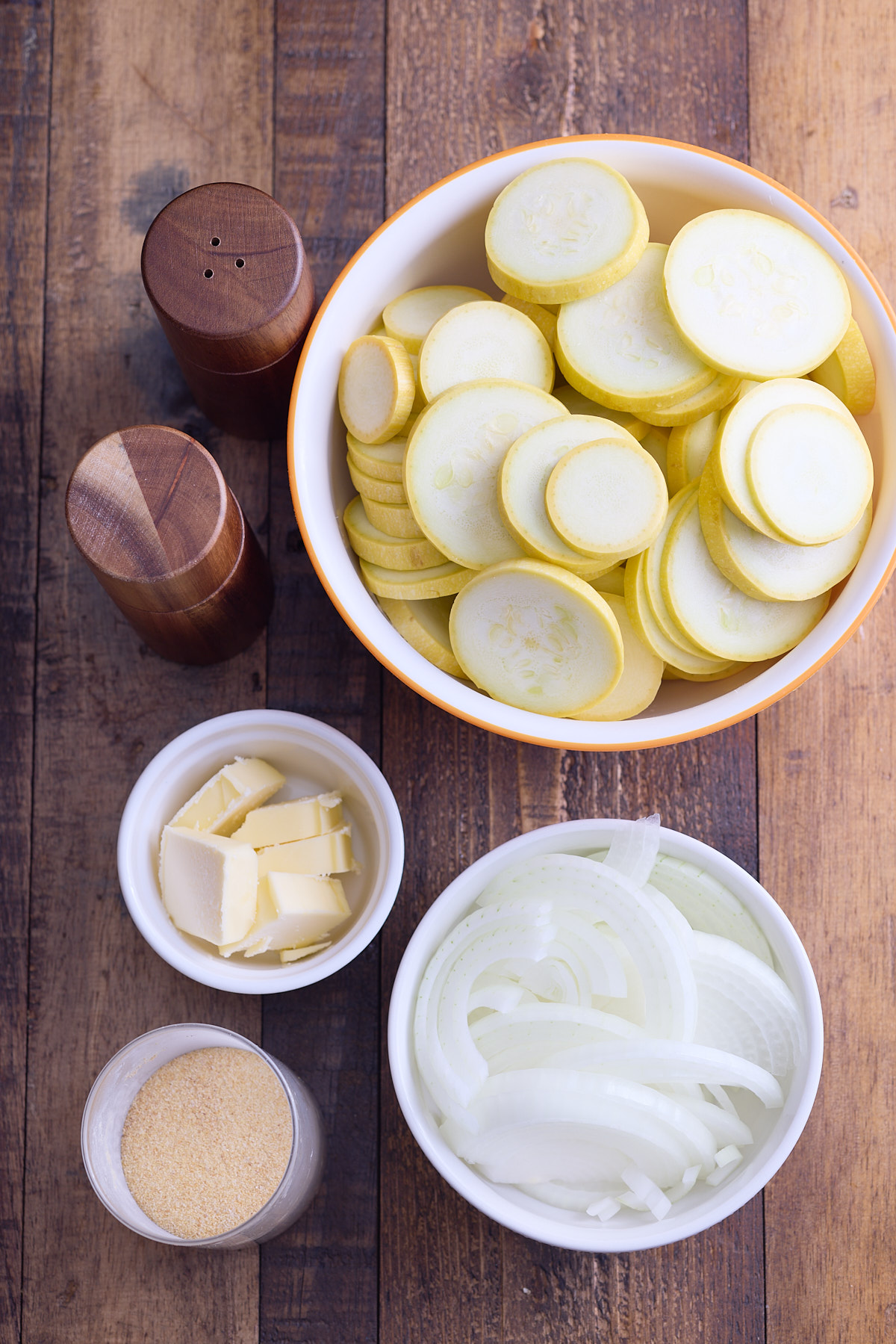 ingredients for sautéed yellow squash recipe