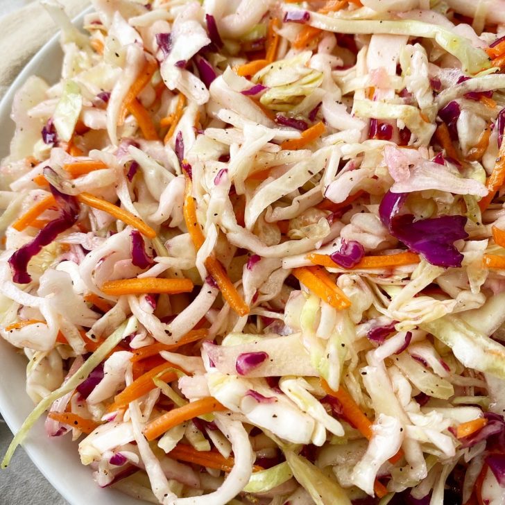 Southern Vinegar Based Coleslaw