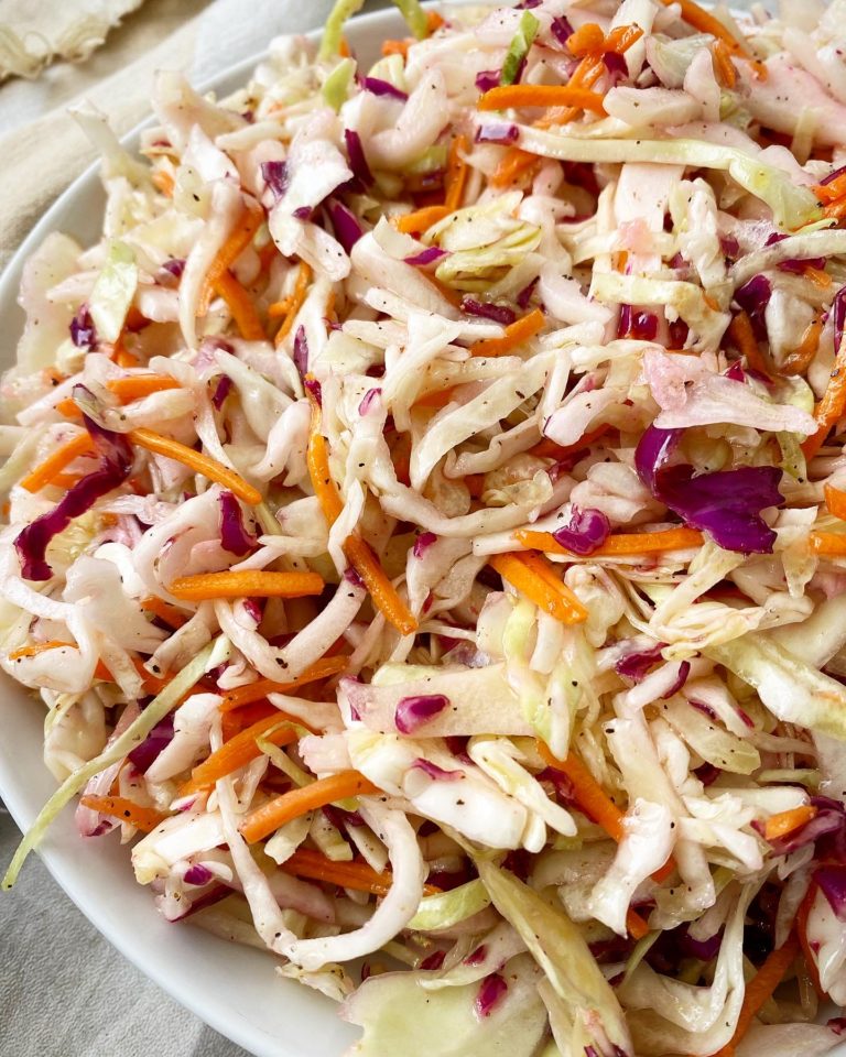 Southern Vinegar Based Coleslaw