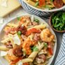 Cajun Shrimp And Sausage Pasta - Blackpeoplesrecipes.com