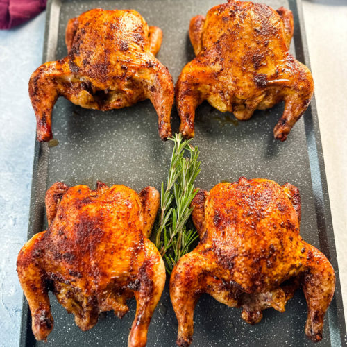 Baked Cornish Hens