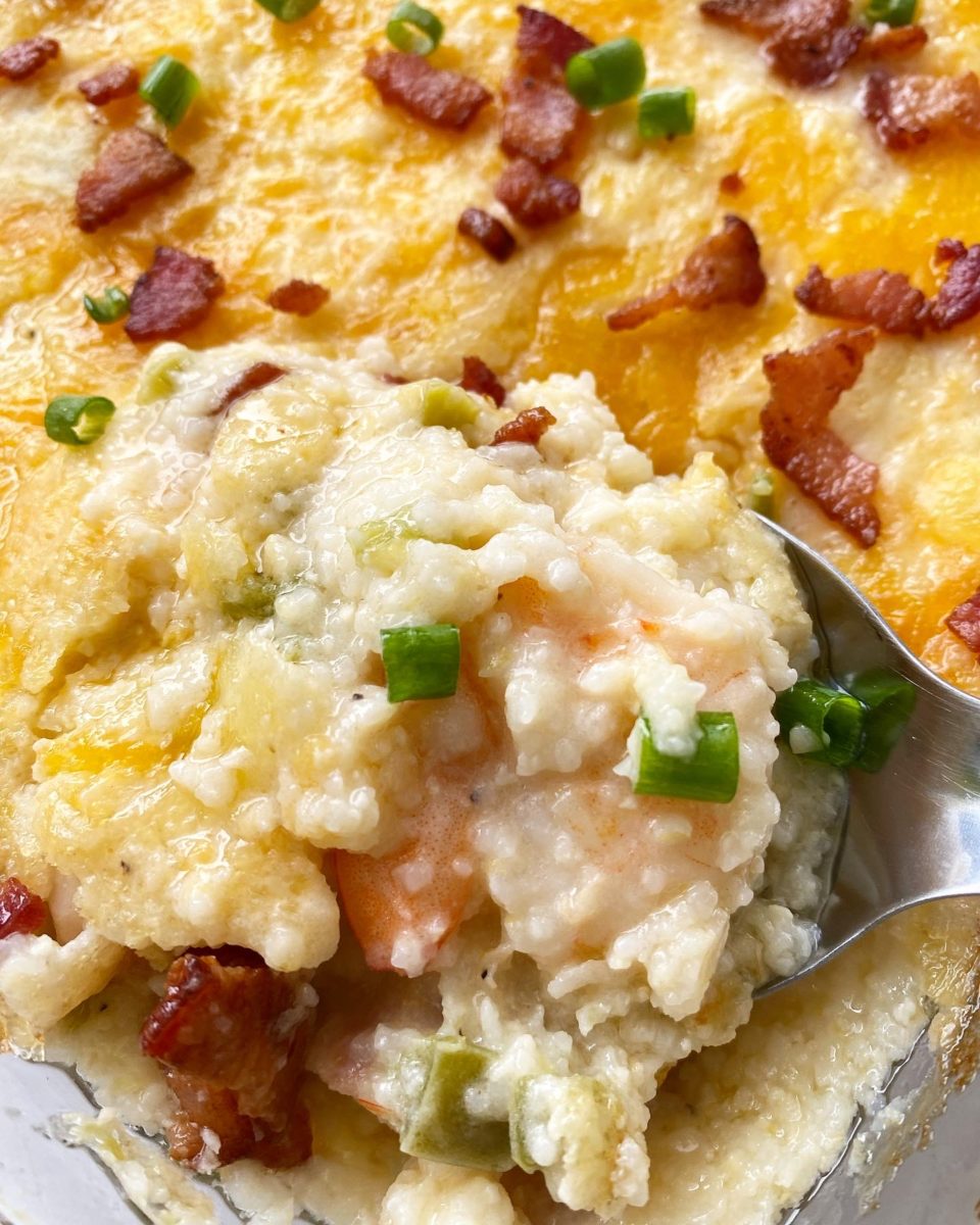 Shrimp and Grits Casserole - blackpeoplesrecipes.com