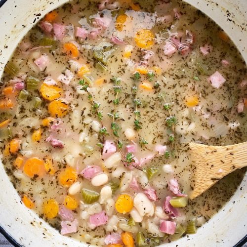 Ham And Bean Soup - blackpeoplesrecipes.com