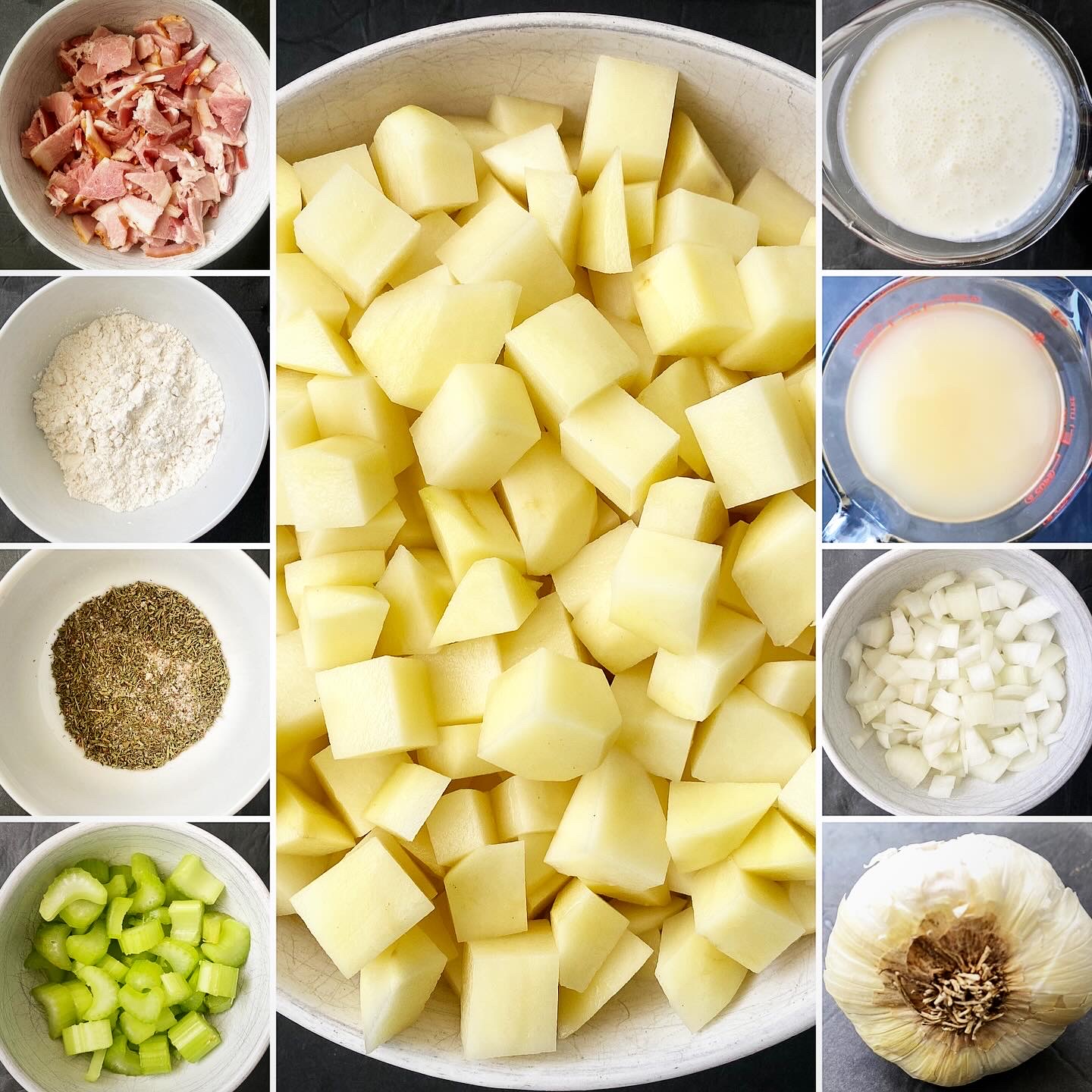 Easy Potato Soup - blackpeoplesrecipes.com