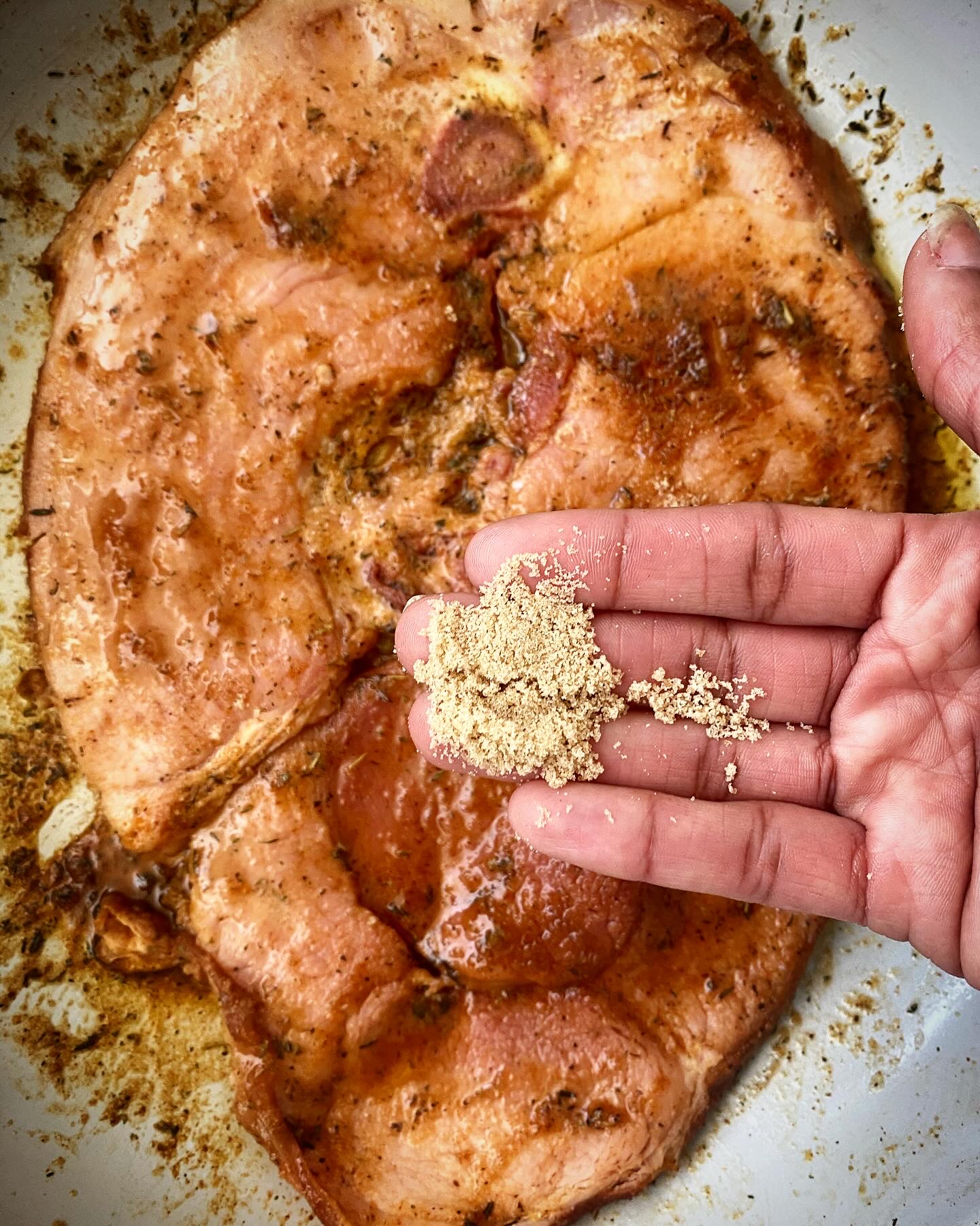 Ham Steak - blackpeoplesrecipes.com