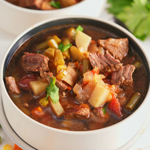 Hearty Vegetable Beef Soup - blackpeoplesrecipes.com