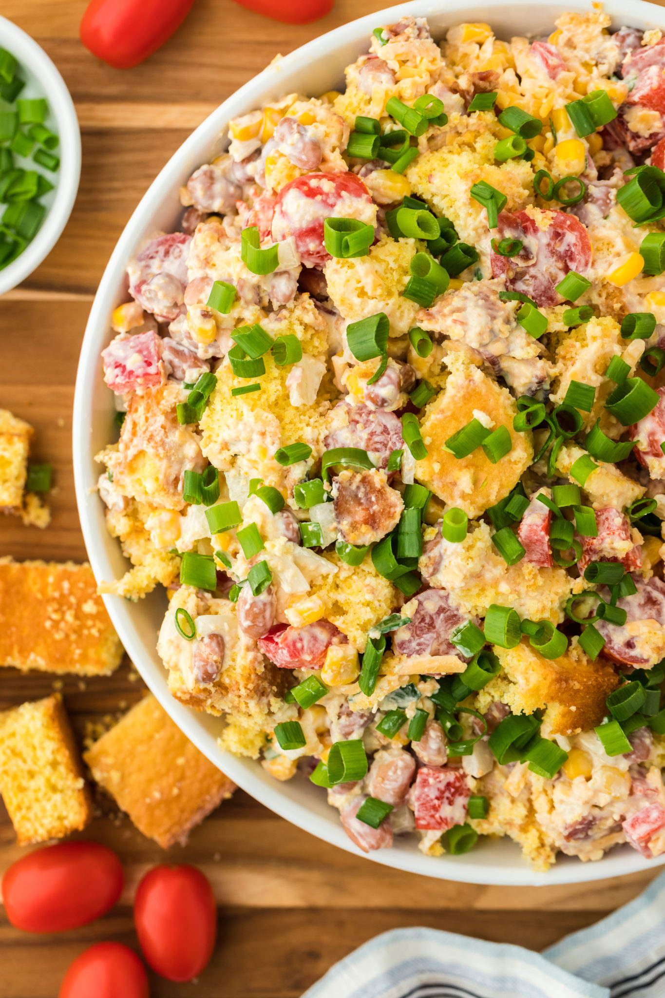 Cornbread Salad Recipe - blackpeoplesrecipes.com