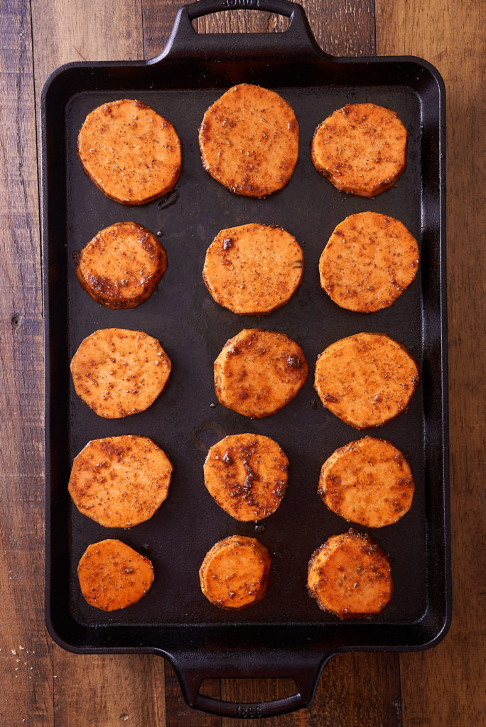 Easy Baked Sweet Potato Rounds - blackpeoplesrecipes.com
