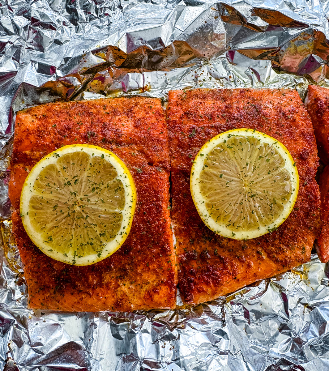 Grilled Salmon with Lemon - blackpeoplesrecipes.com