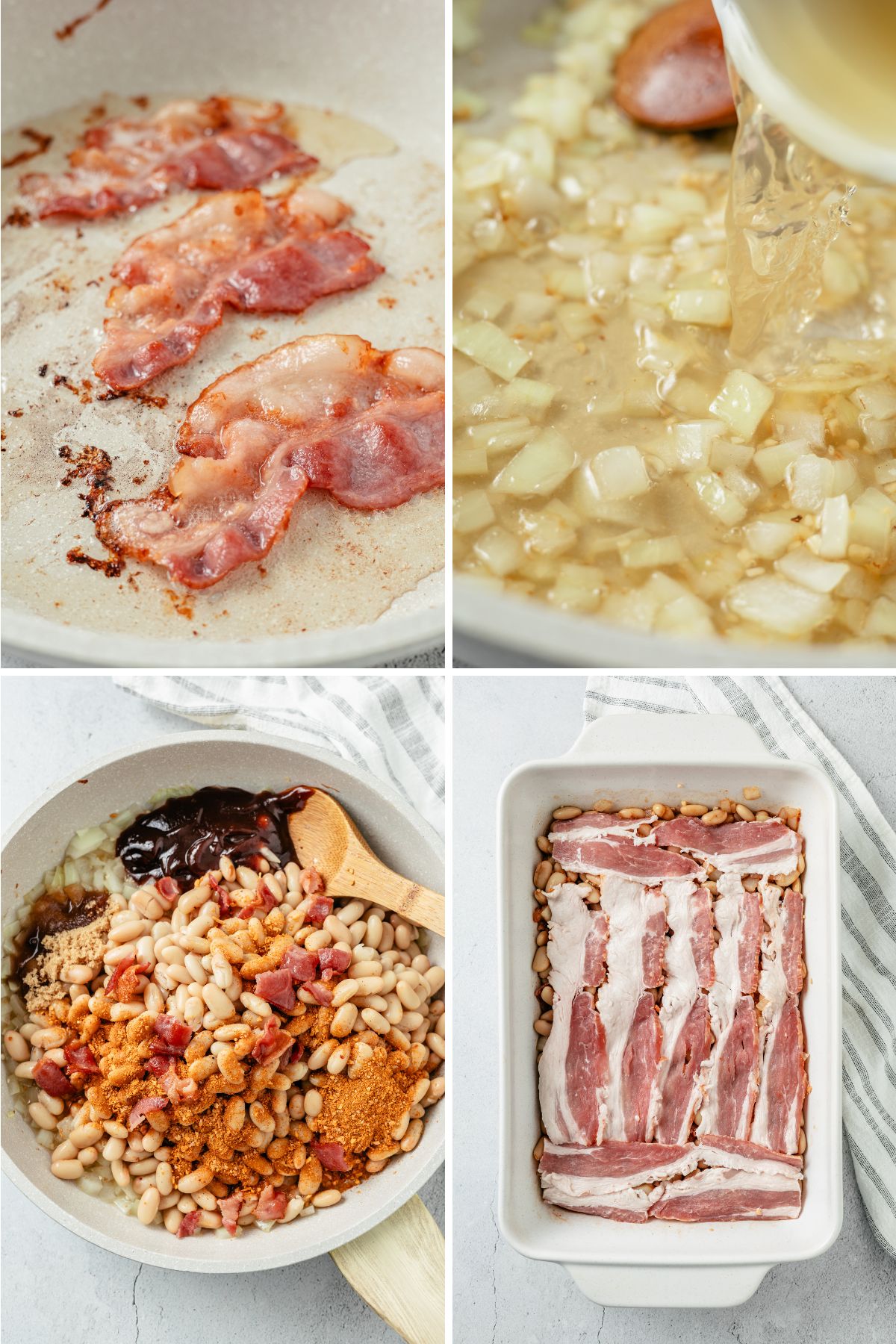 4 Steps to make Baked Beans with Canned Beans