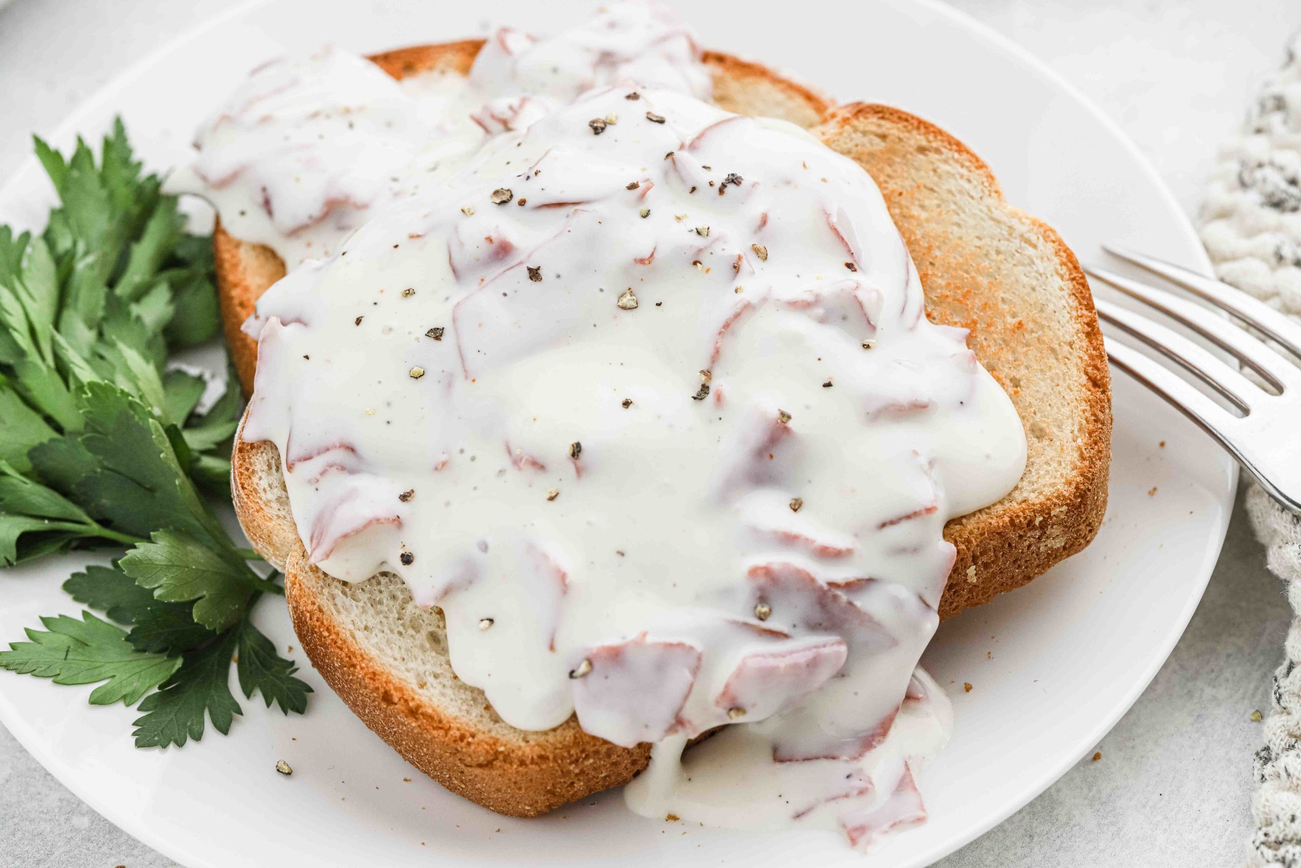 Chipped Beef Gravy on Toast - blackpeoplesrecipes.com