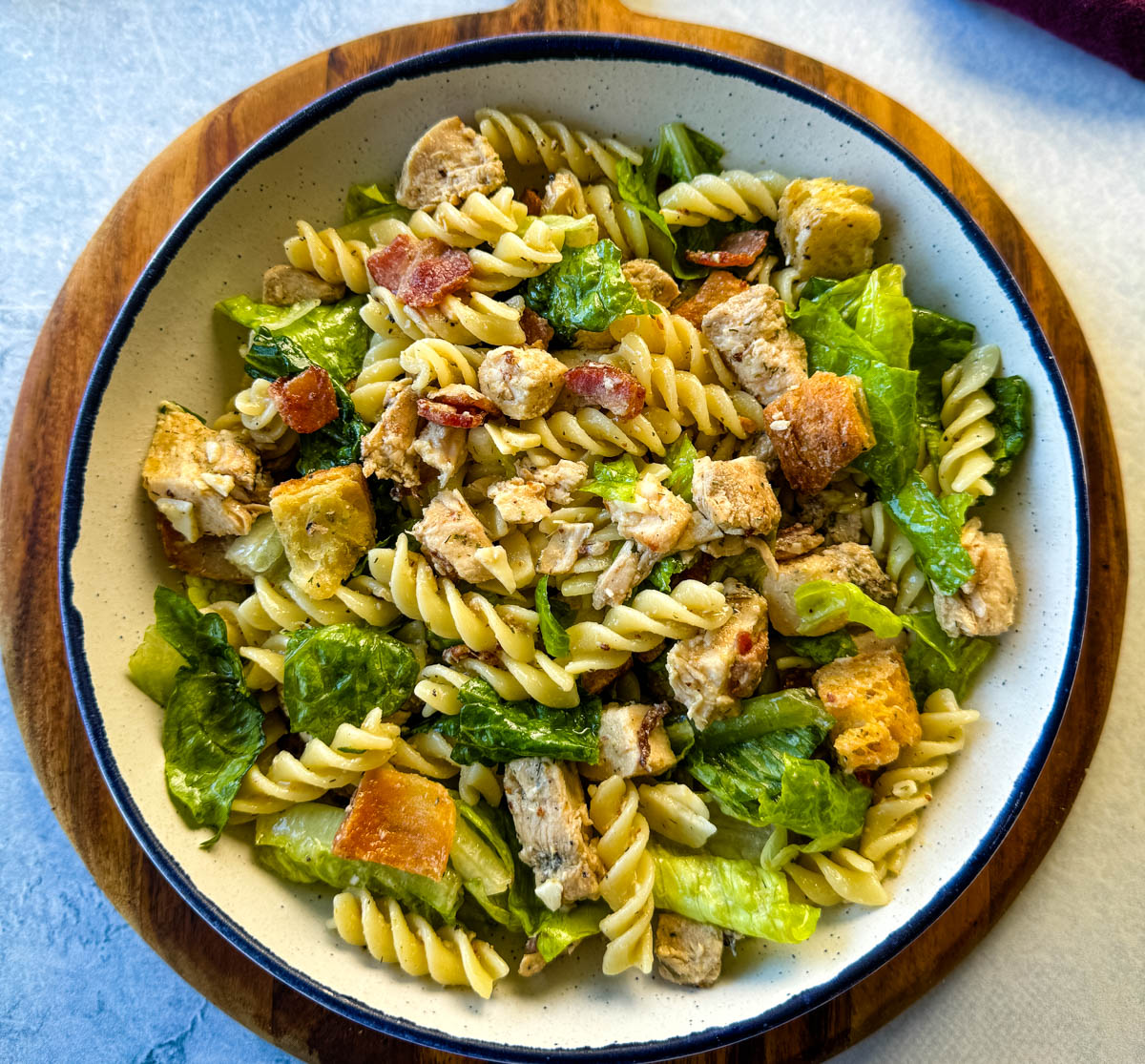 Chicken Pasta Salad - blackpeoplesrecipes.com
