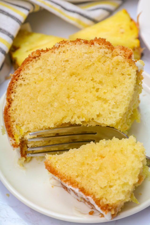 Pineapple Pound Cake - blackpeoplesrecipes.com